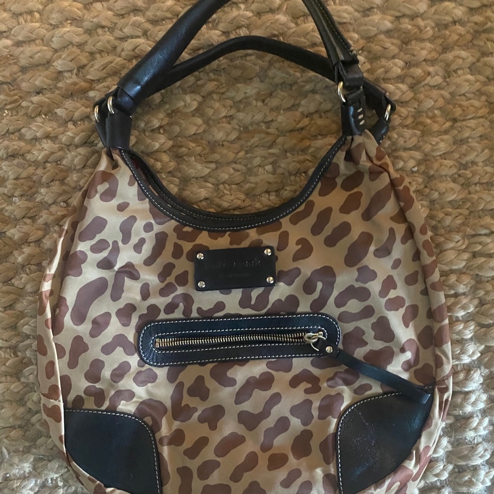 Kate spade leopard bag